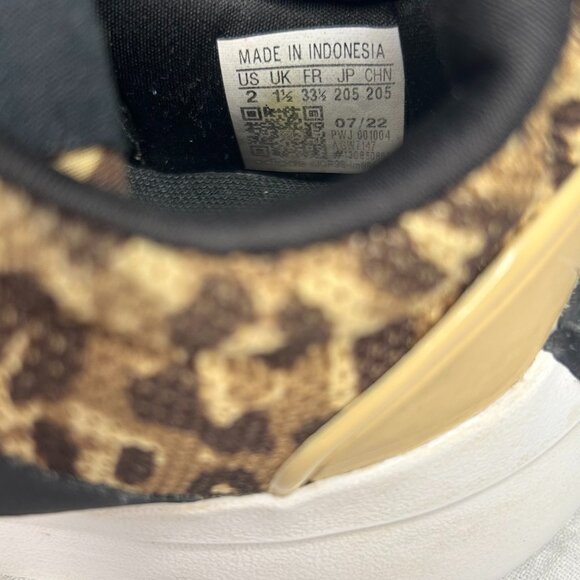 ADIDAS GIRLS Racer TR21 Leopard Running Shoe SIZE 2 - Picture 9 of 9